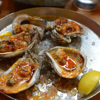 Wood-fired Oysters