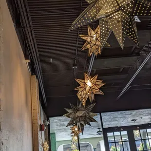 chicken wings and fried chicken, interior