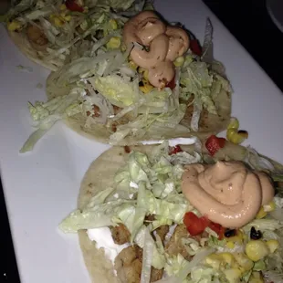 Rock Shrimp Tacos