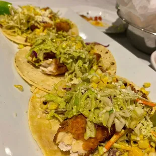 Chicken Fried Chicken Tacos