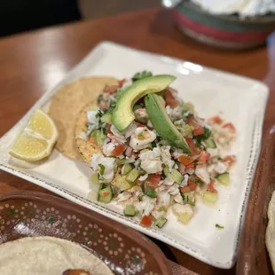 Ceviche Tostada