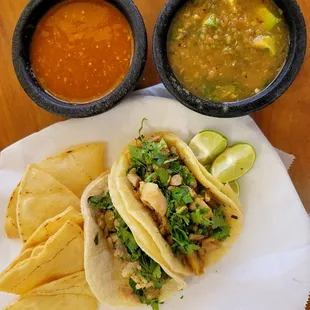Tacos de pollo