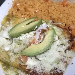 Enchiladas (3pc) Plate
