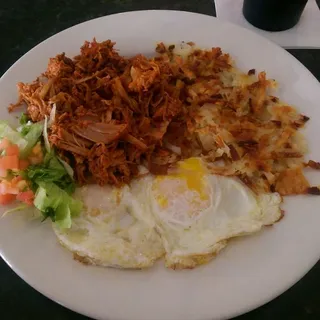 Carne Adovada and Eggs