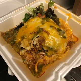 Carne Adovada Enchilada Plate