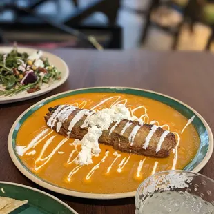 Chile Relleno - Excellent preparation and a very good looking dish