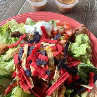 Fajita Salad w/ Chicken
