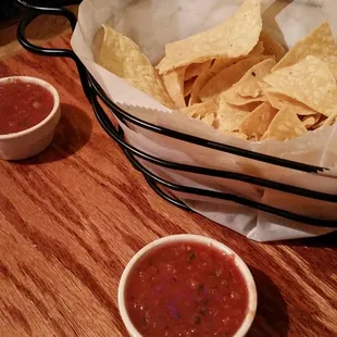Salsa and Chips