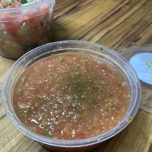 Great homemade salsa.