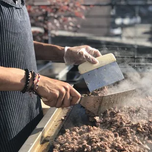 Meats are cooked on site to ensure freshness!