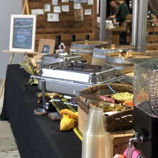 Holiday Party celebrated with a casual Tostada Bar at Almanac Brewery!