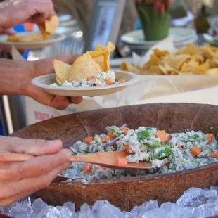Fresh &amp; Organic Ceviche.