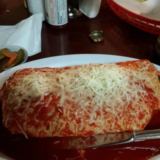 Wet Burrito Red Salsa