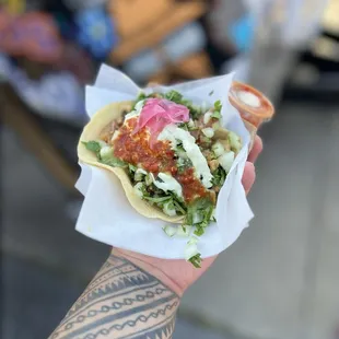 food, tacos