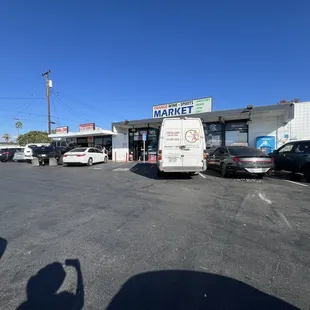 Outside