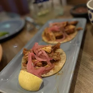 Pollo Tinga Tacos (Marinated Chicken Tacos)