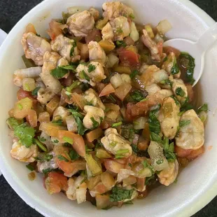 Ceviche de camarón