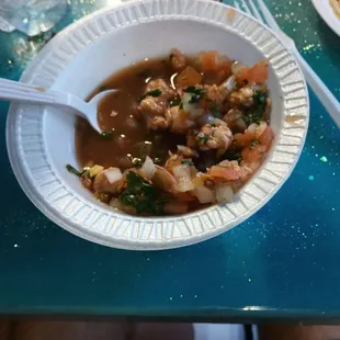 Shrimp ceviche