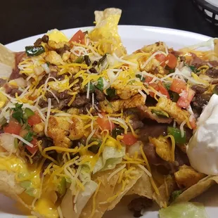 Combination nachos - tasty!