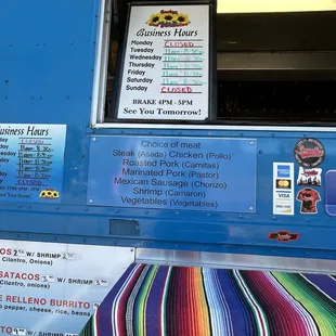 a mexican food truck