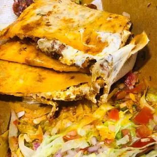 Quesadilla de Maiz (Chorizo)