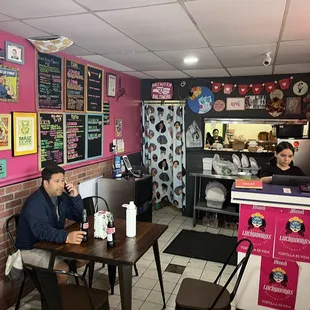 Just 2 tables and a counter