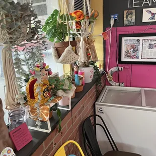 Cozy space inside