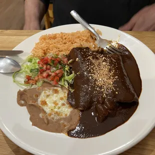 Mike chicken enchiladas!