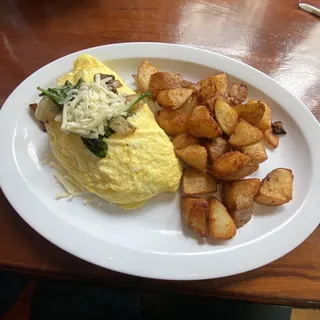 SPINACH OMELETTE