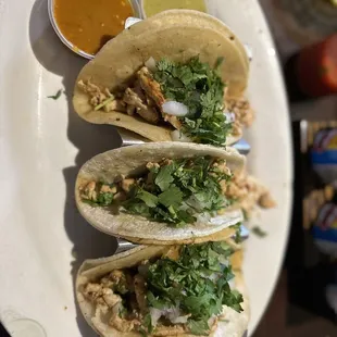 Chicken tacos