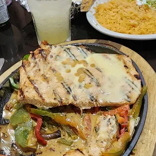 Conpolo Vegetables..and on the Rocks restaurant. A real delicious meal, great service.