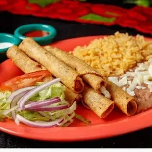 Beef Flautas