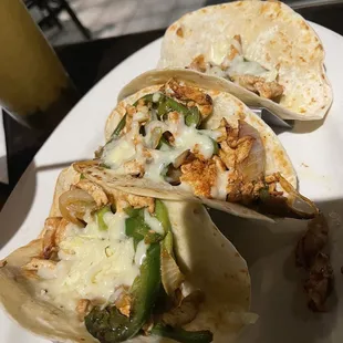 Chicken tacos
