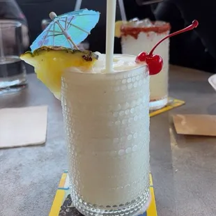 Tamarindo margarita + Piña colada