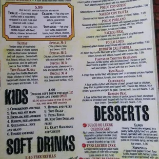 Menus