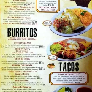 Burritos,tacos&amp; on the grill