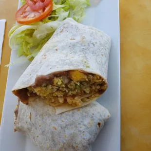 Dona Loisa breakfast Burrito