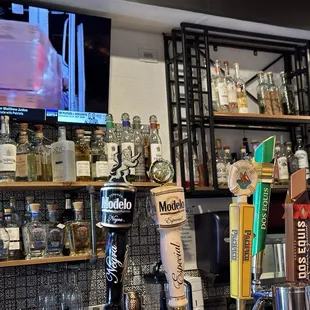 A sample of the Tequila offerings.