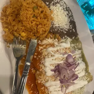 Enchiladas Rancheras