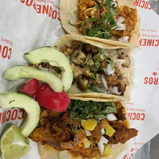 Assorted Tacos
