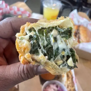 Spinach Empanada