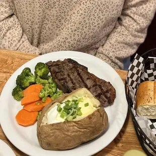 my steak was delicious!