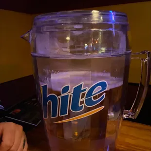 a pitcher of hite