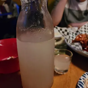 Korean pear soju.