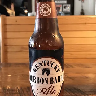 Nice selection of bottled beer.