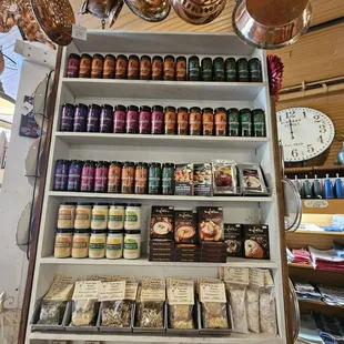 Some of the variety of items