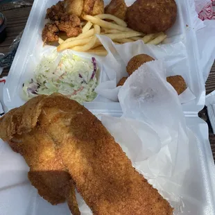 Seafood platter