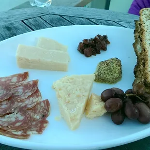 Charcutetie and cheese plate