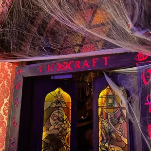 Hidden bar in the back :)