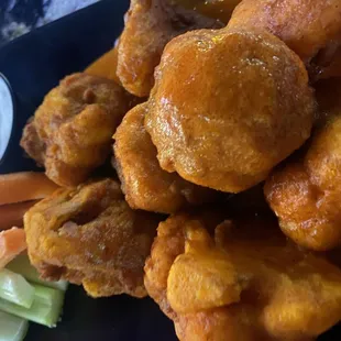 Buffalo cauliflower wings